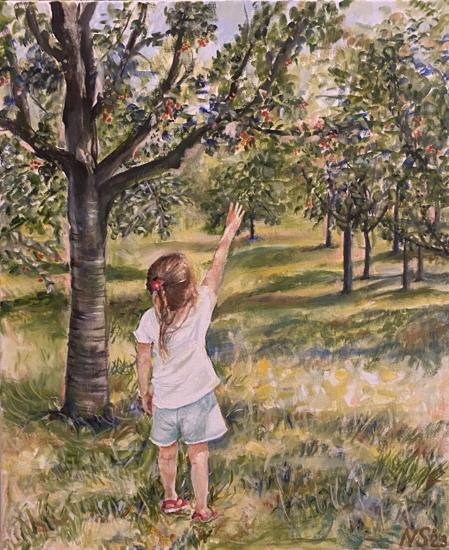 Cueillette des cerises