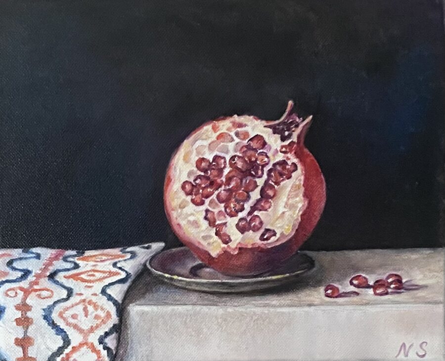 Still Life with Pomegranate