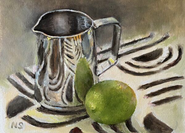 Pot à lait et citron